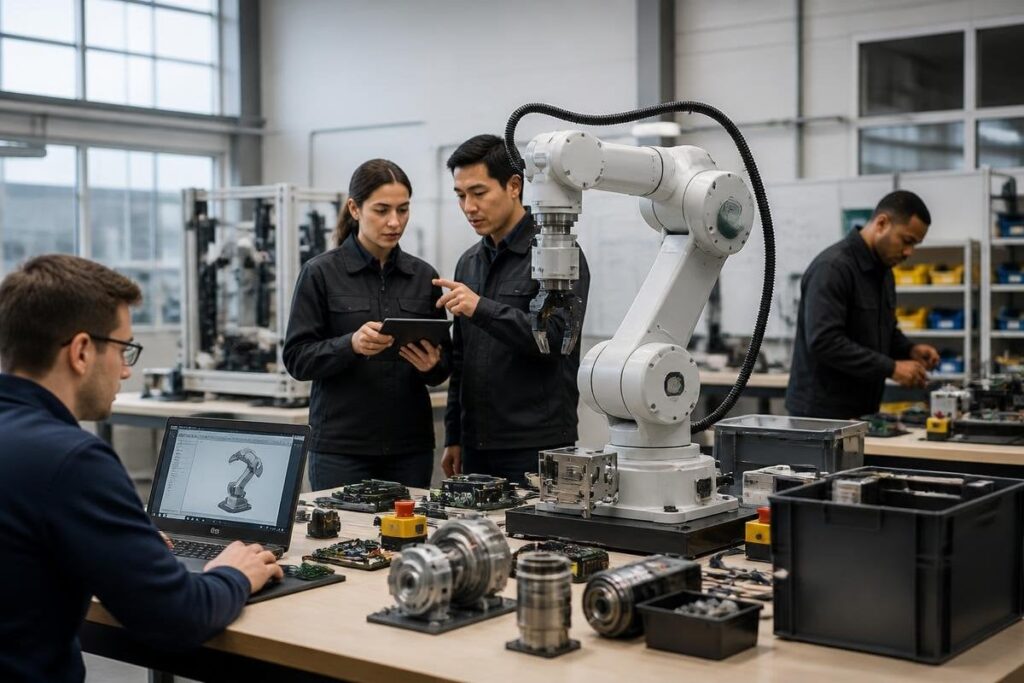 The robot economy is forming around work, parts, and services