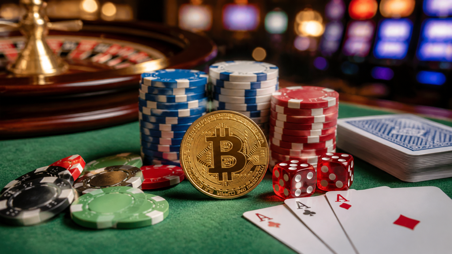 Best Online Crypto Casino: What Players Should Look For Casino chips and cards with a crypto payment theme