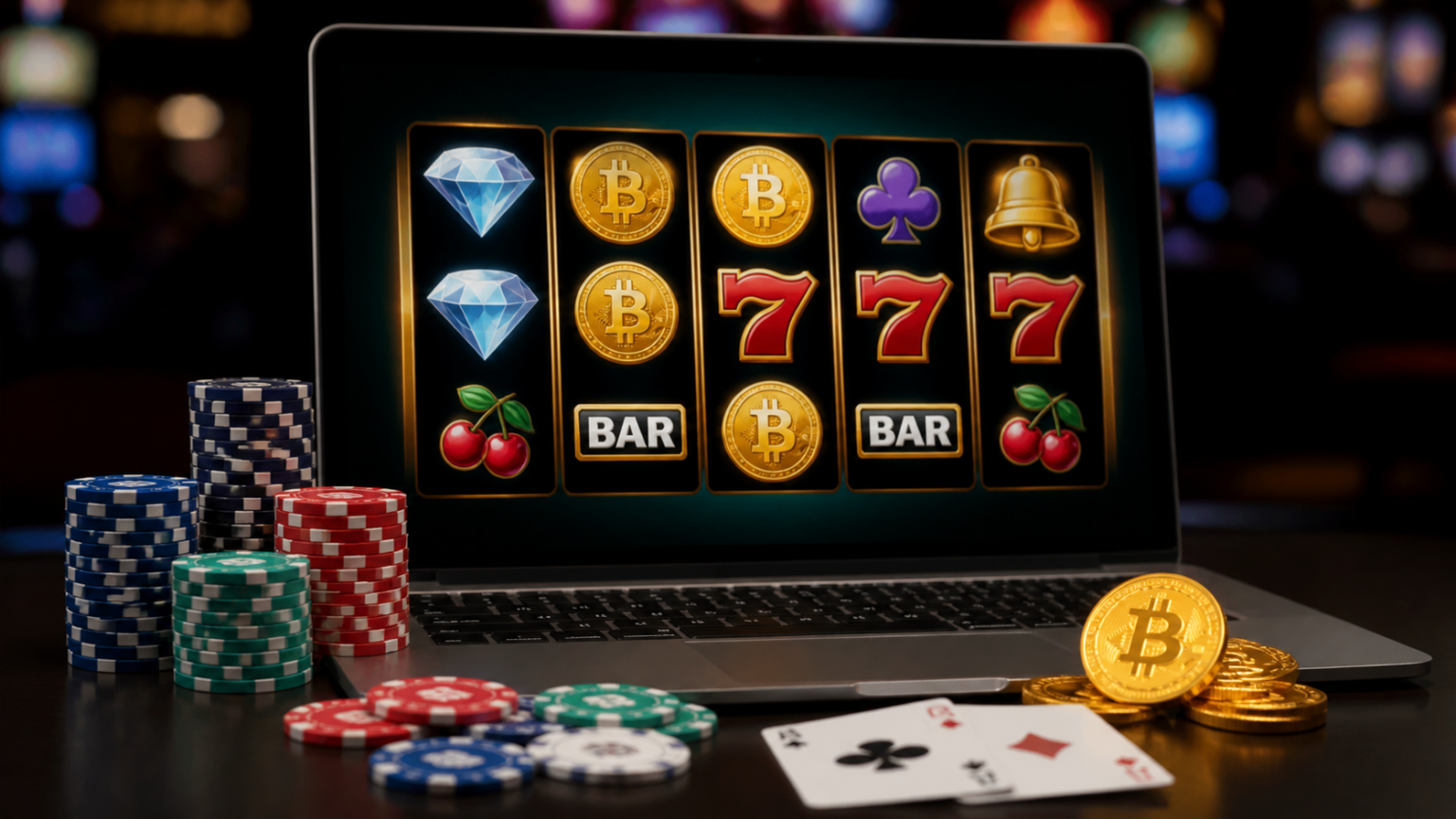 Choosing the Best Online Crypto Casino: What Matters Most Crypto casino gaming screen with digital payment theme